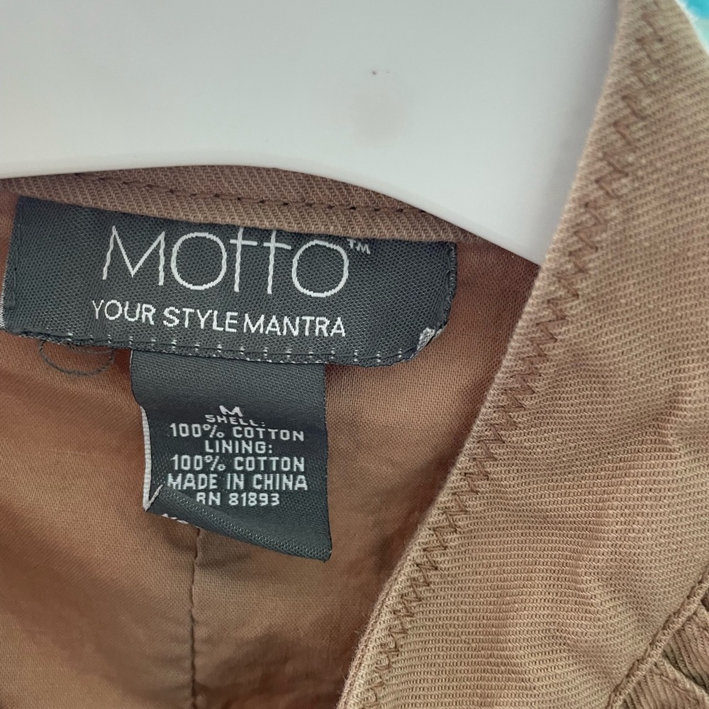 Motto Women's Brown Jacket